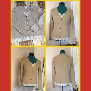 GEORGE.....Tan color sweater